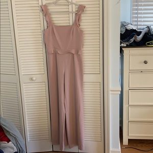 Jay Godfrey light pink jumpsuit